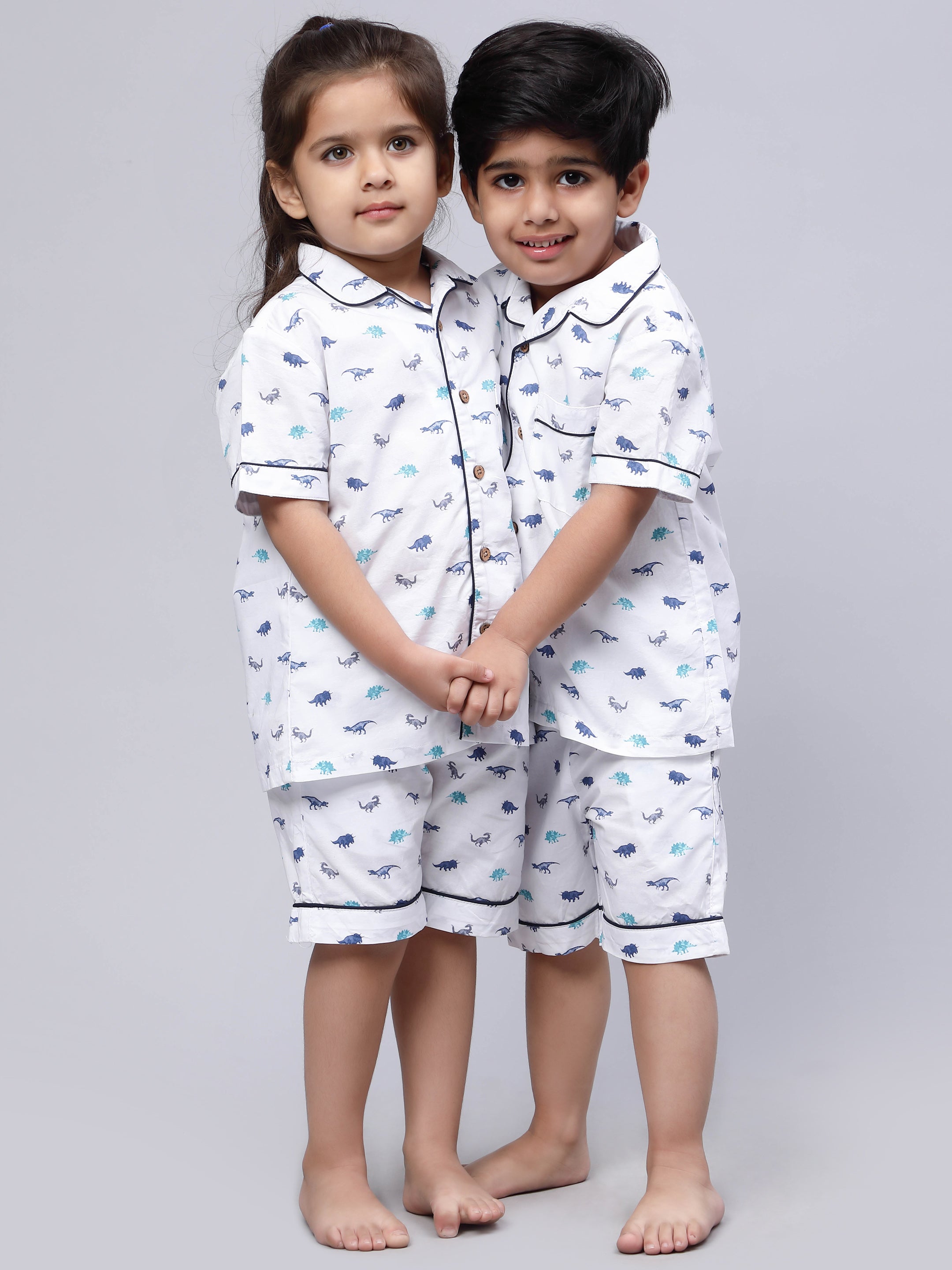 Source Summer Night Suit Short Sleeve Sleep Wear Daster Murah Piyama Anak  Pijama De Algodon Girls Pyjama Kid Pajama Set Boy Sleepwear on malibabacom
