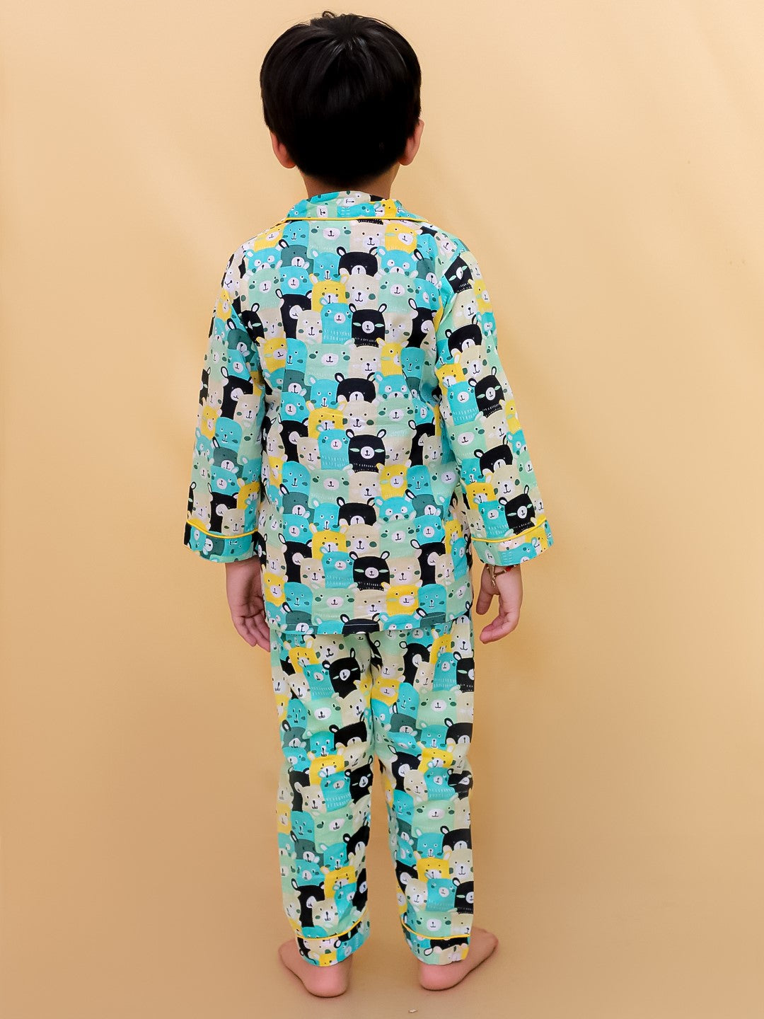 Abstract Printed Nightsuit For Boys and Girls