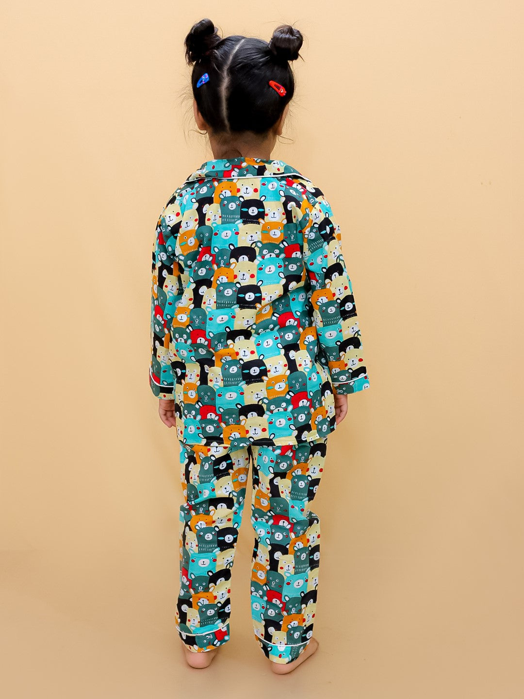 Abstract Printed Nightsuit For Boys and Girls