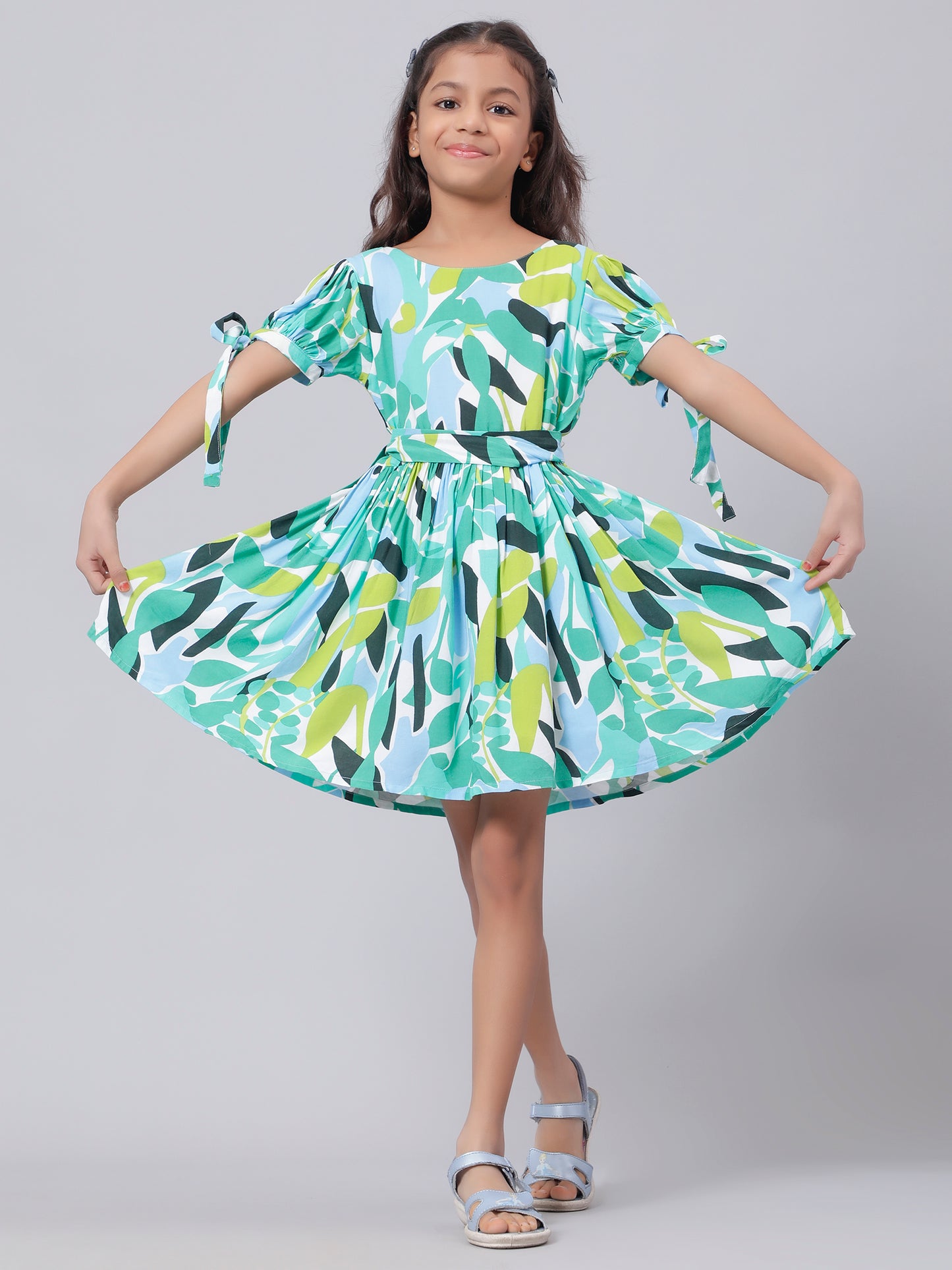 Multicolor Dress for Girls