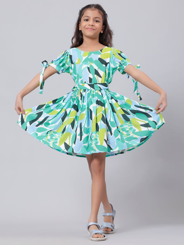 Vestido multicolor para niñas