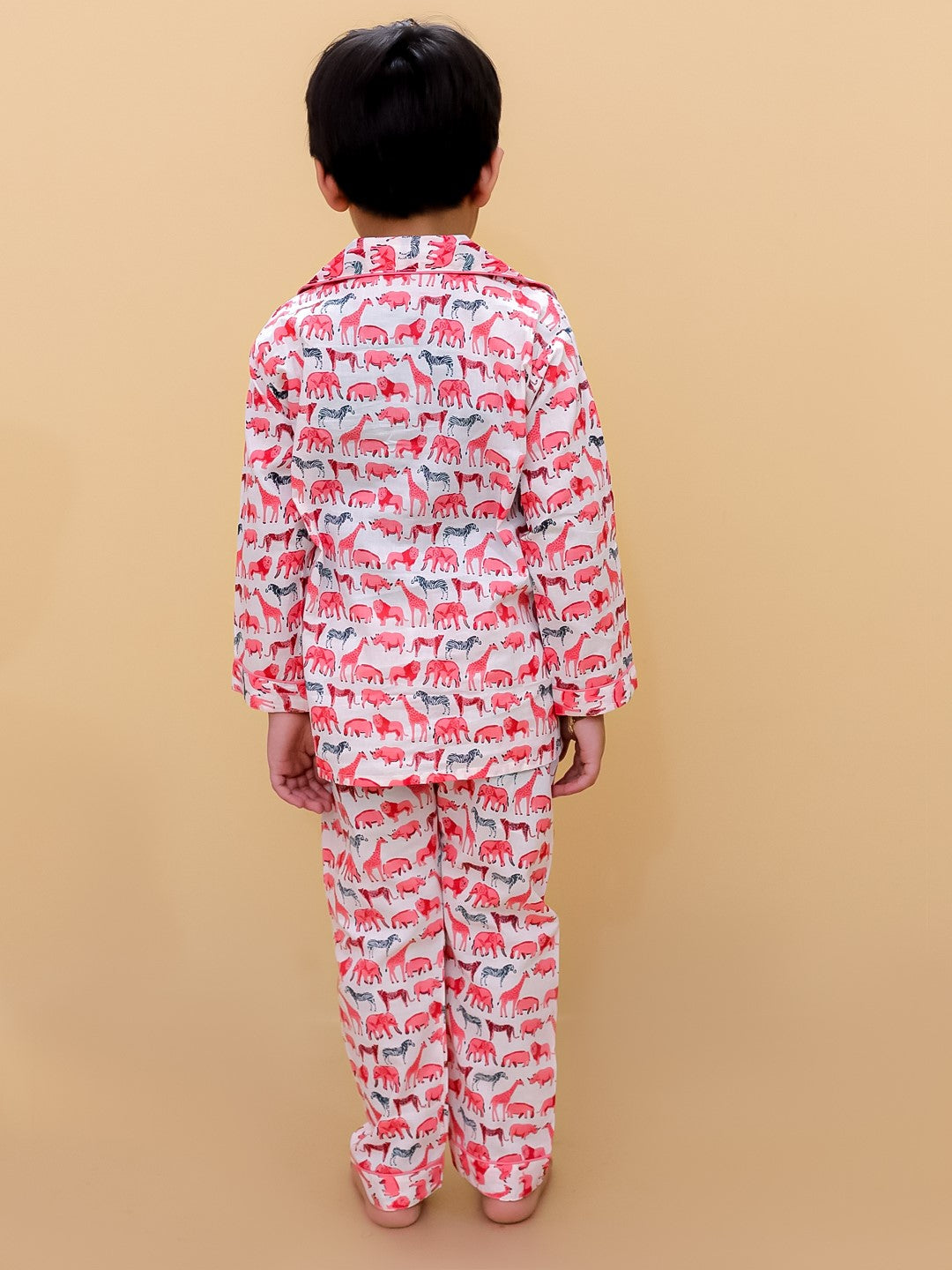 Abstract Printed Nightsuit For Boys and Girls