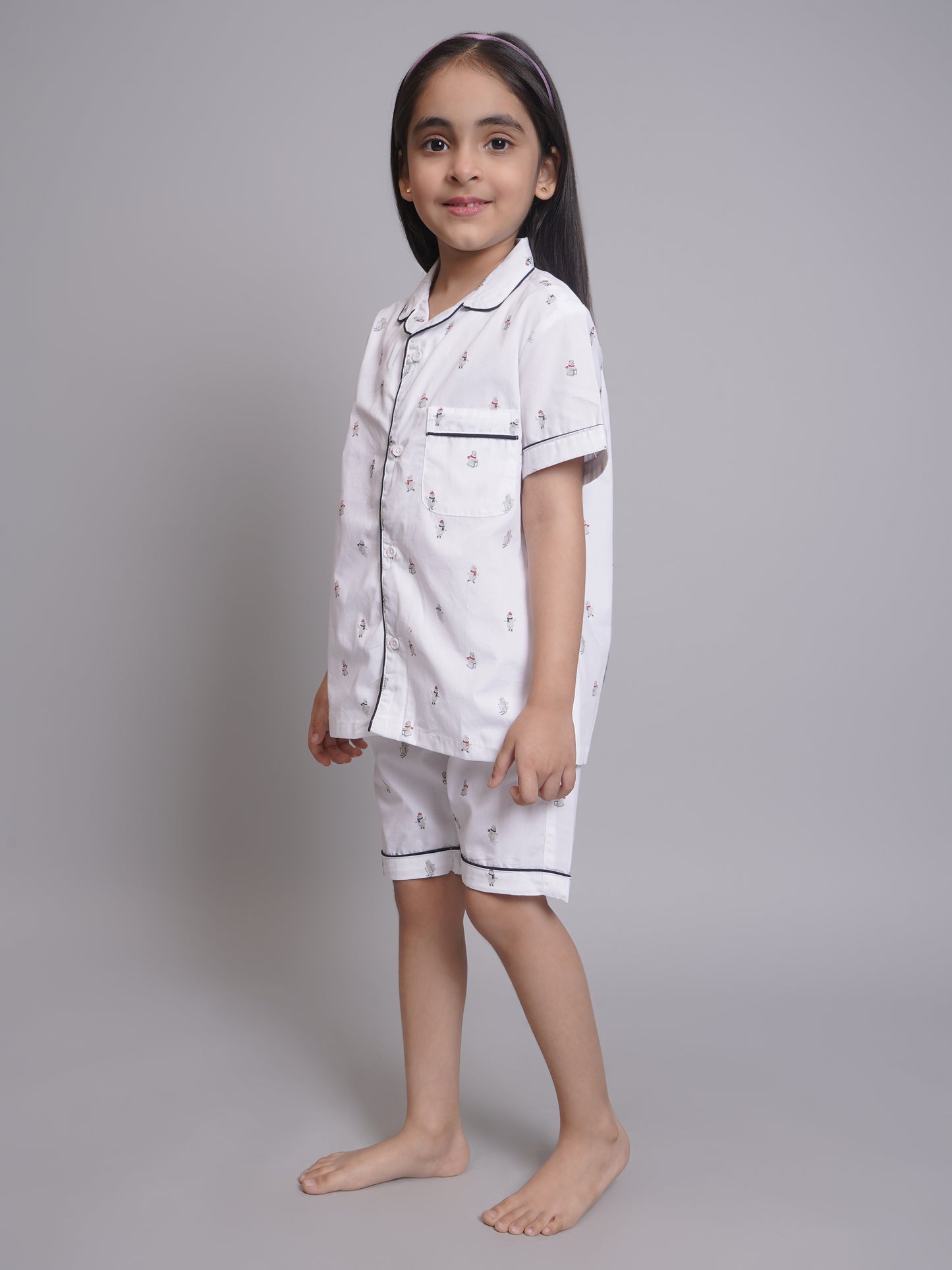 Printed Night Suit For Boys and Girls