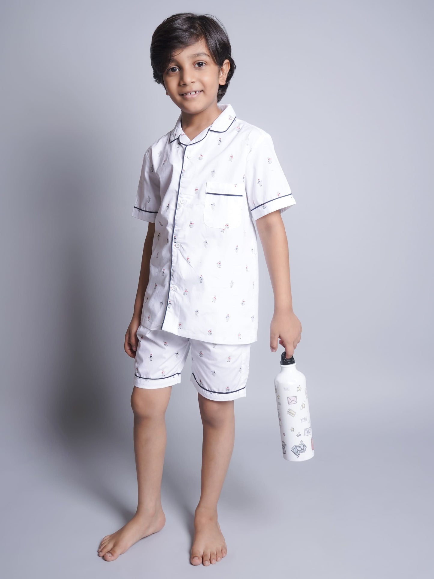 Printed Night Suit For Boys and Girls