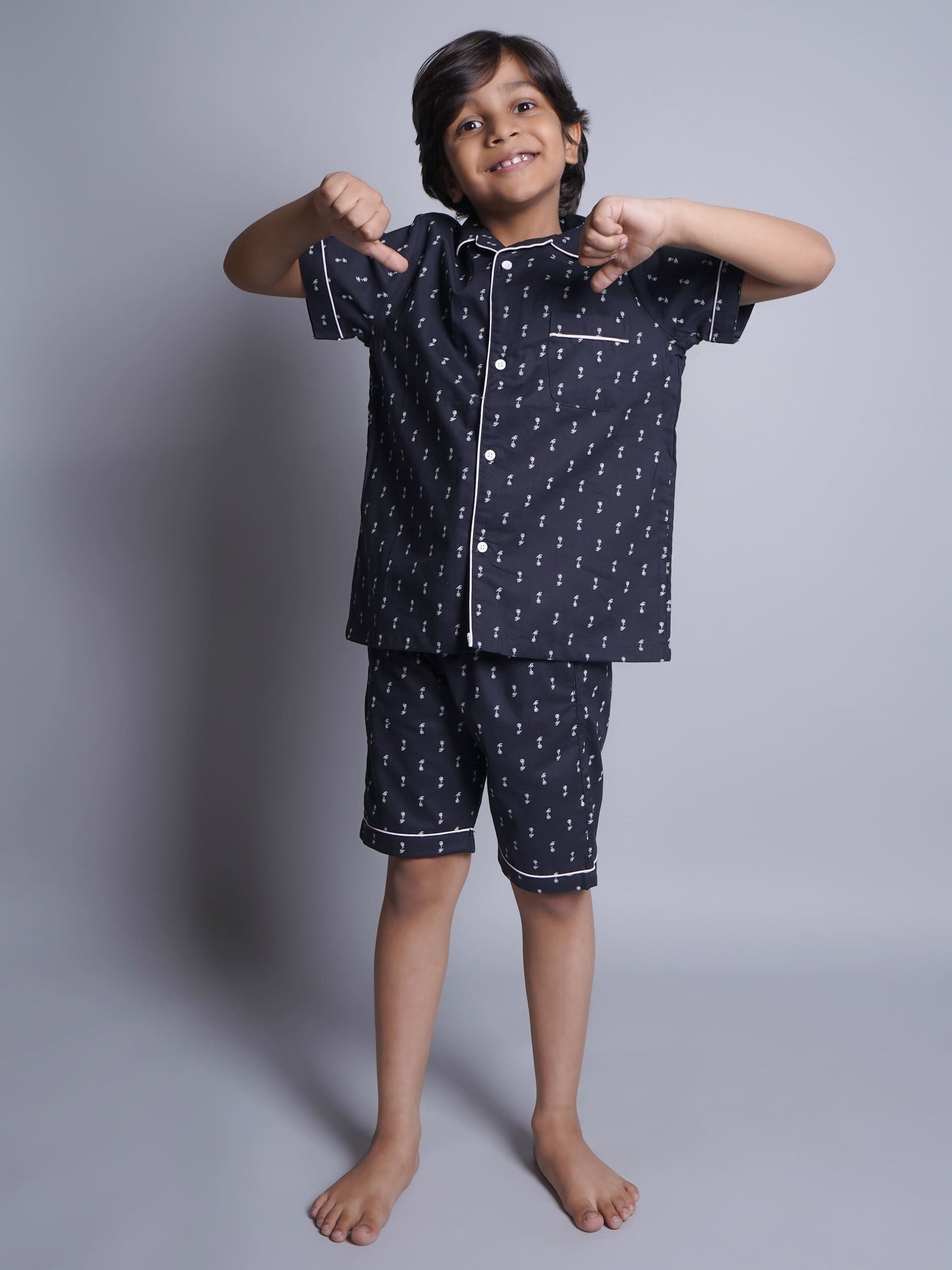 Printed Night Suit For Boys and Girls