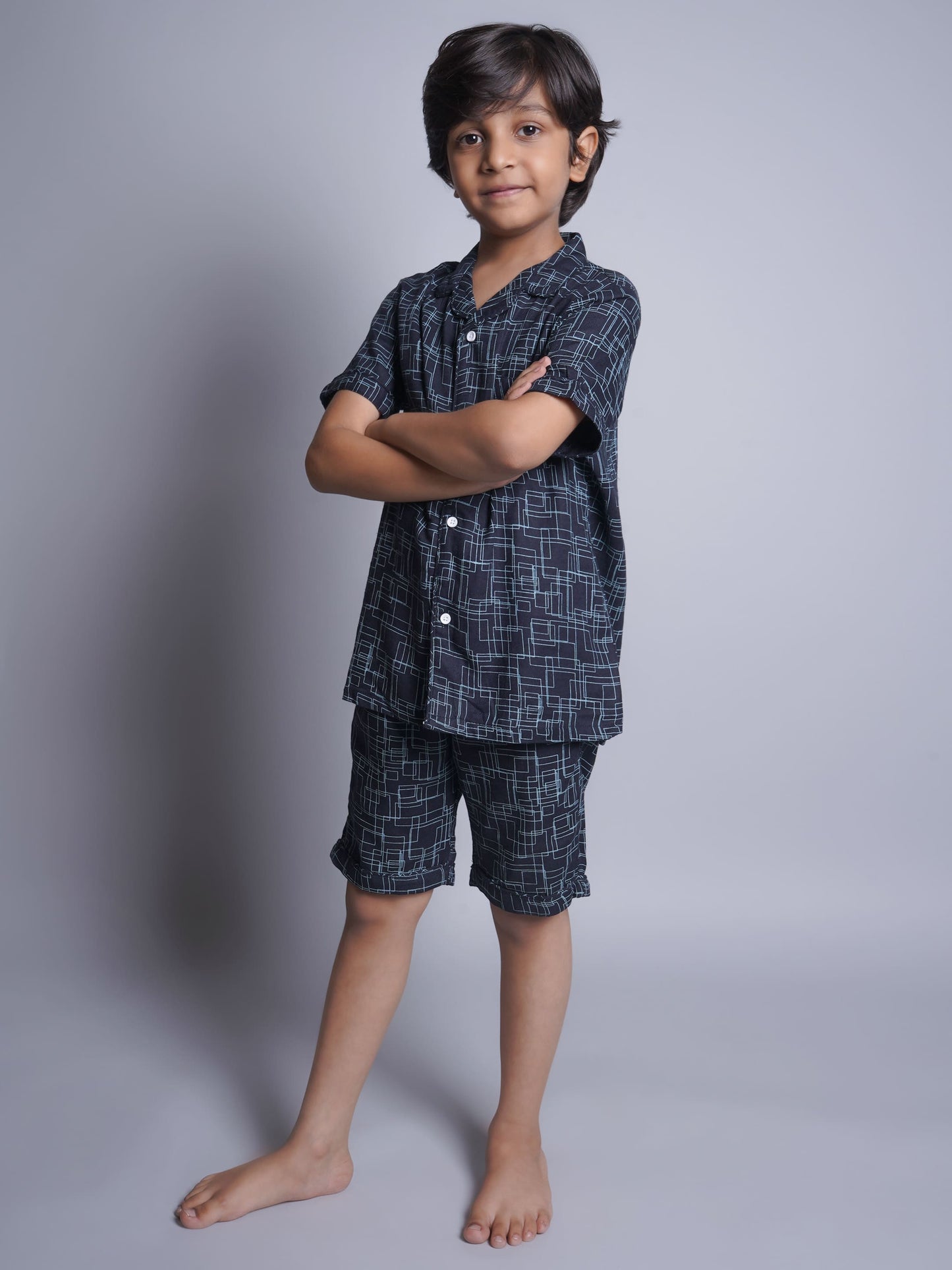 Printed Night Suit For Boys and Girls