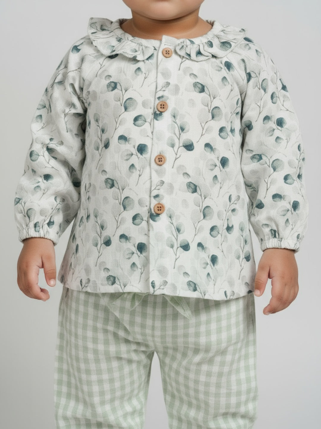 Biglilpeople Girls Printed Top and Pants Set