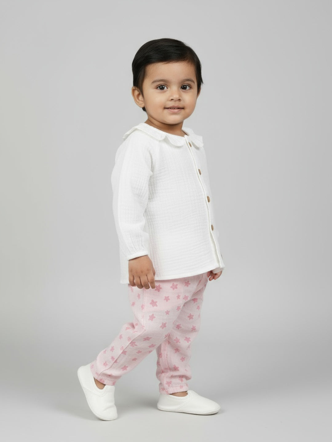 Biglilpeople Girls Printed Top and Pants Set