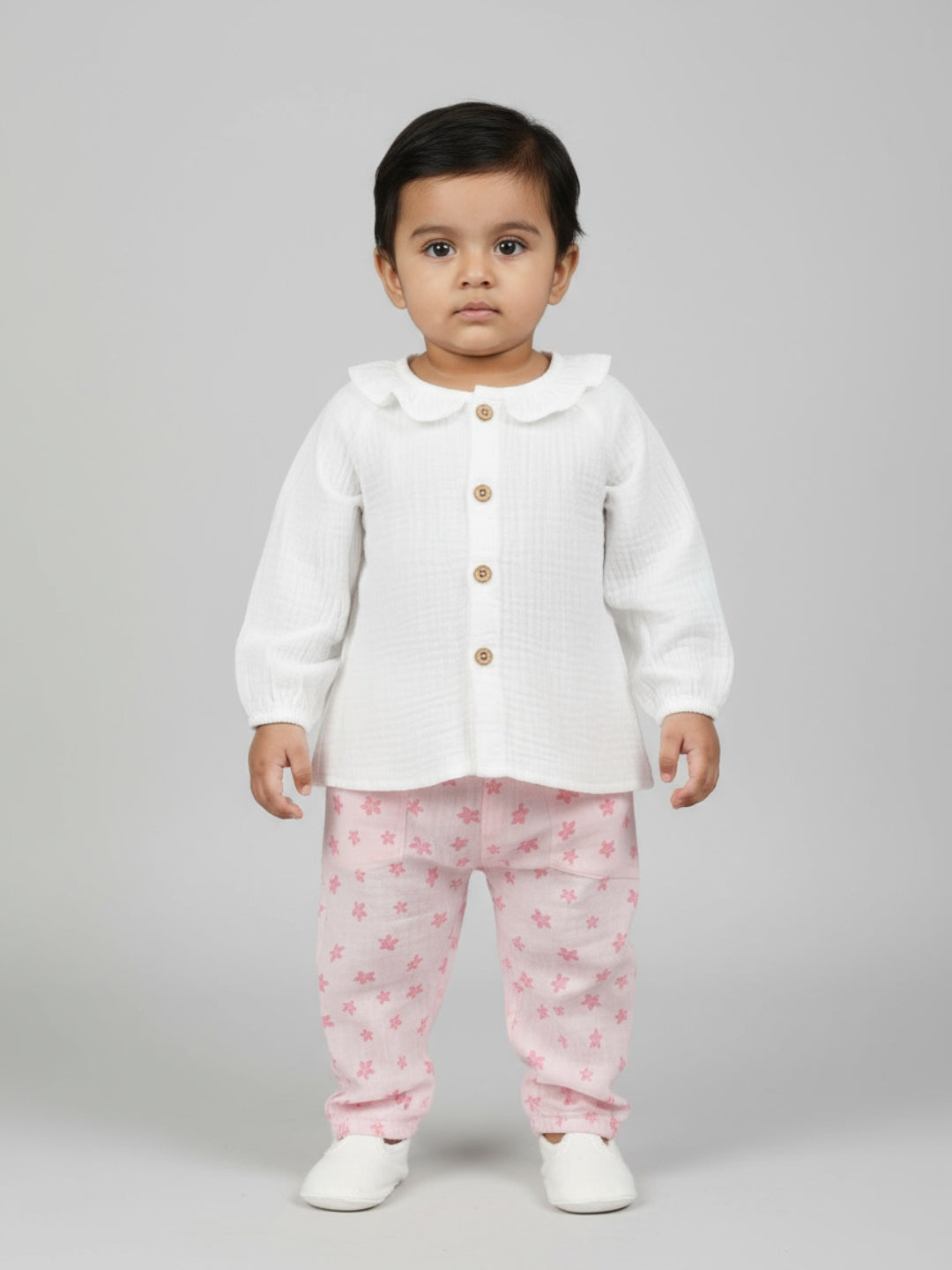 Biglilpeople Girls Printed Top and Pants Set
