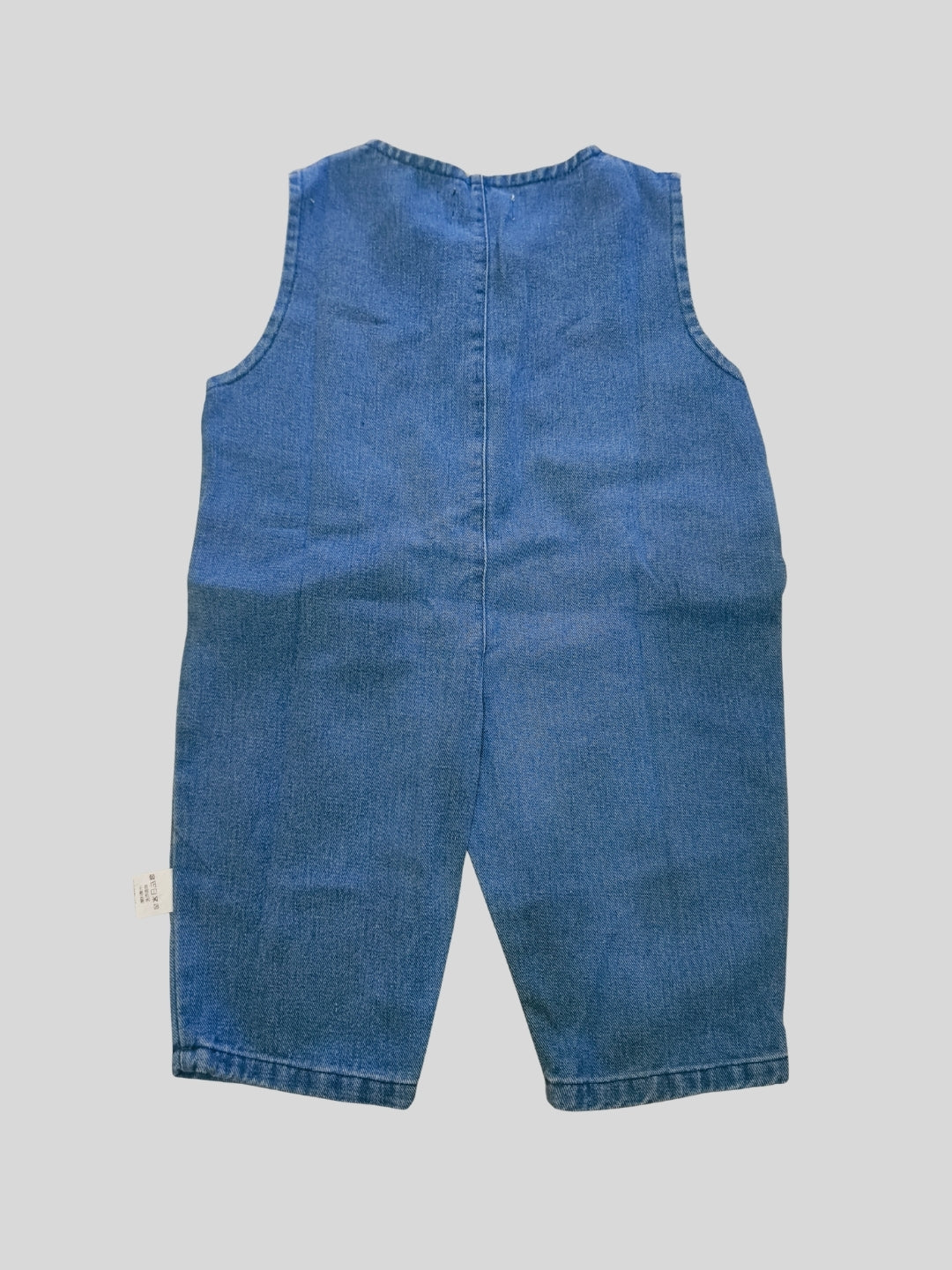 Biglilpeople Peto Unisex sin mangas con cuello redondo azul
