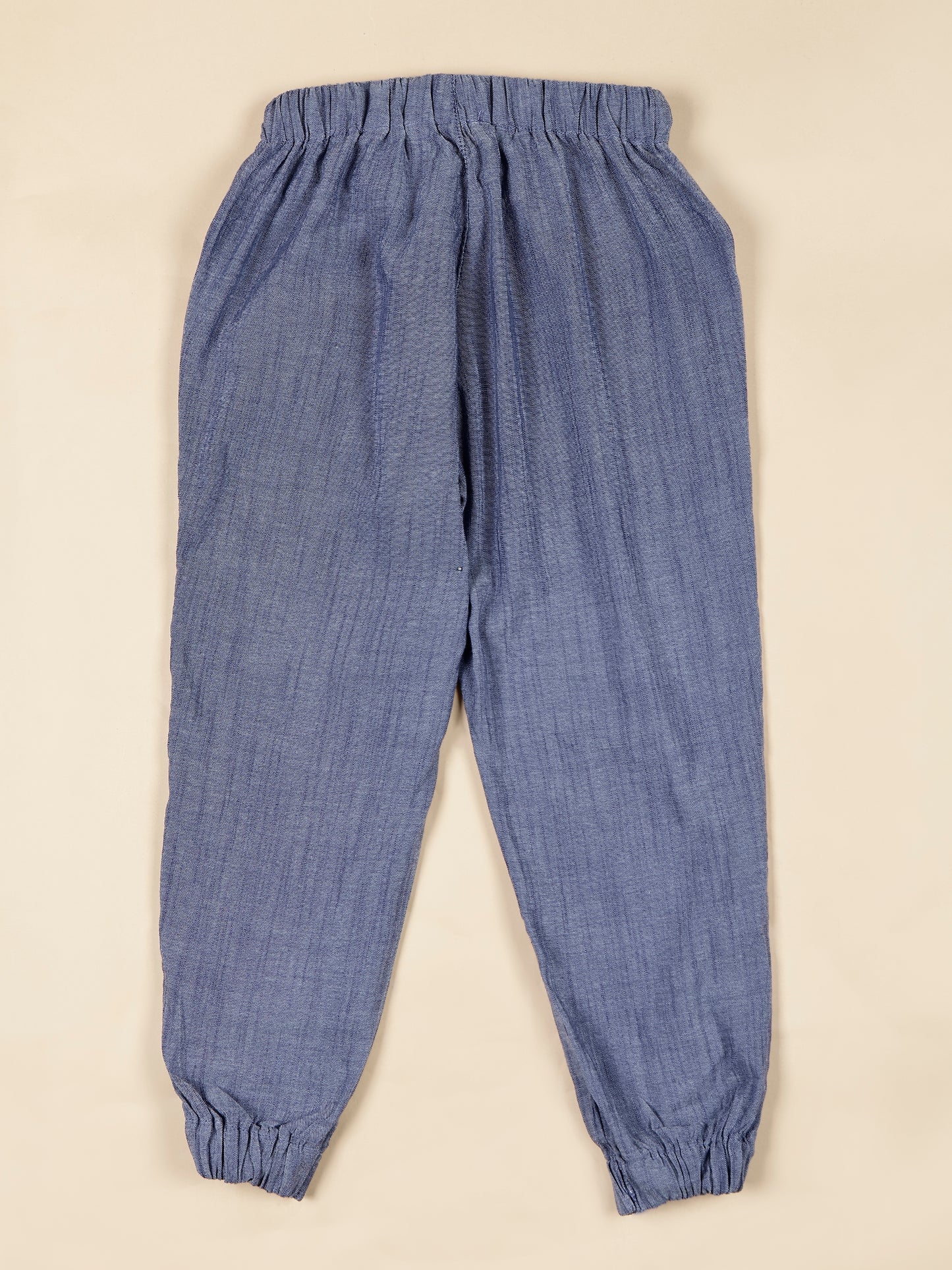 Unisex Joggers in Chambray Denim