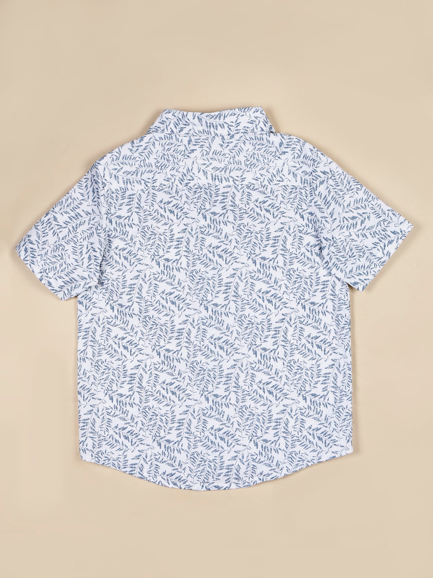 White Printed Shirt for Boys