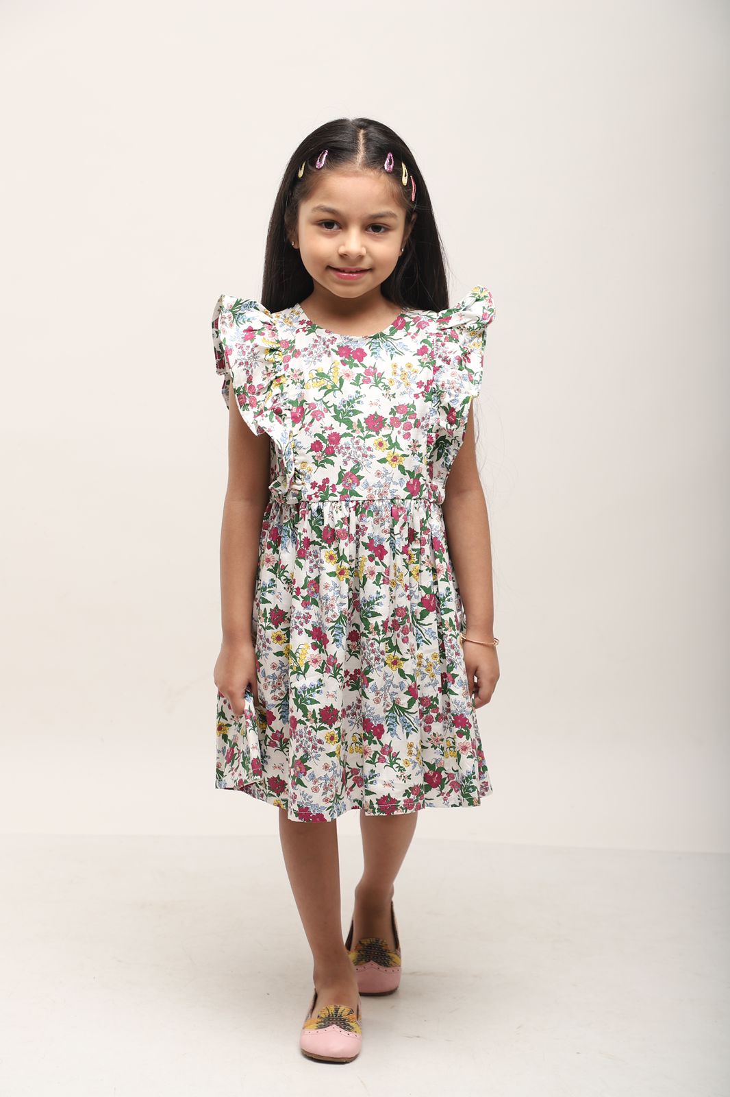 Vestido Floral Blanco