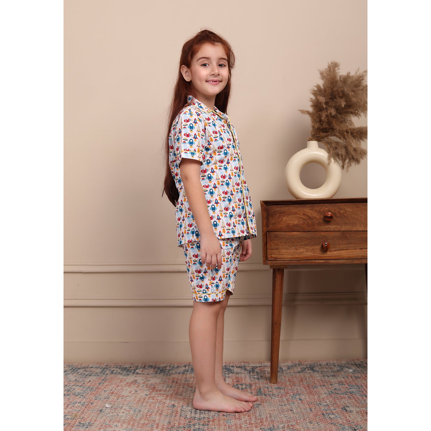 Space Print Night suit for Girls or Boys