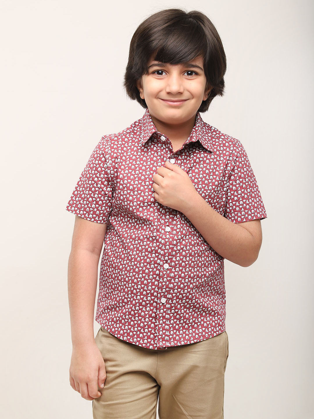 Conjunto de Ropa con Estampado Divertido para Niños