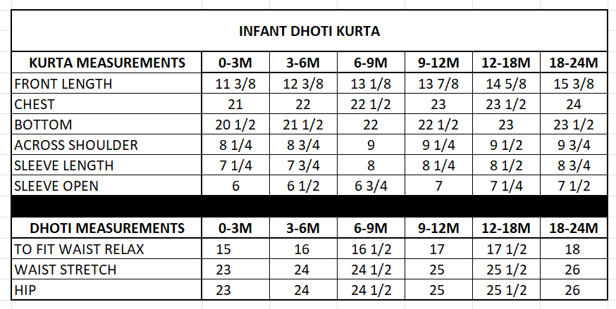 Infant Dhoti Kurta Set in Chanderi Cotton Silk - Green