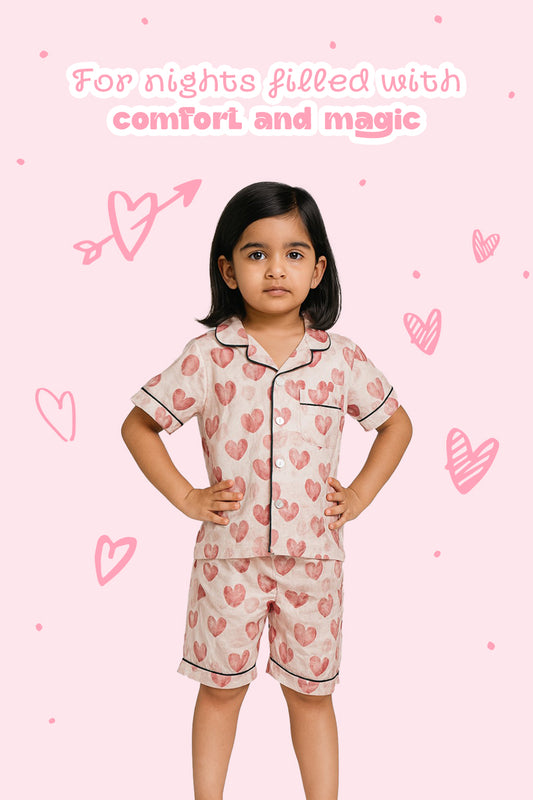 The Dreamy Hearts Nightsuit