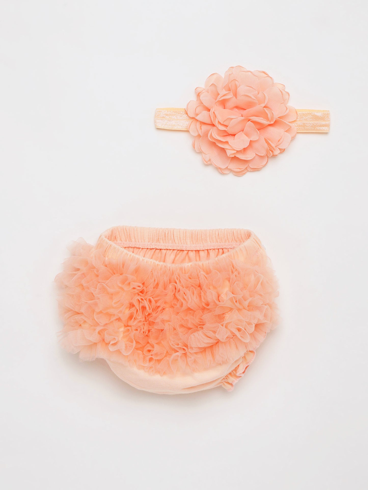 Tutu Skirt & Matching Headband Set for Baby Girls
