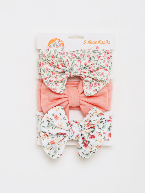 Baby Girls Headband Set – Pack of 3 Designs