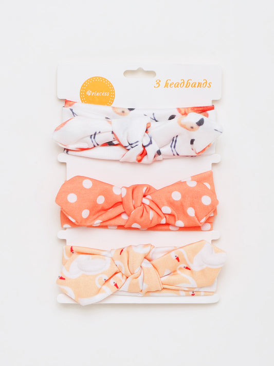 Baby Girls Headband Set – Pack of 3 Designs