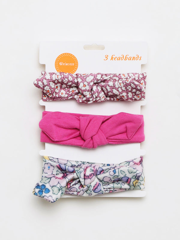 Baby Girls Headband Set – Pack of 3 Designs