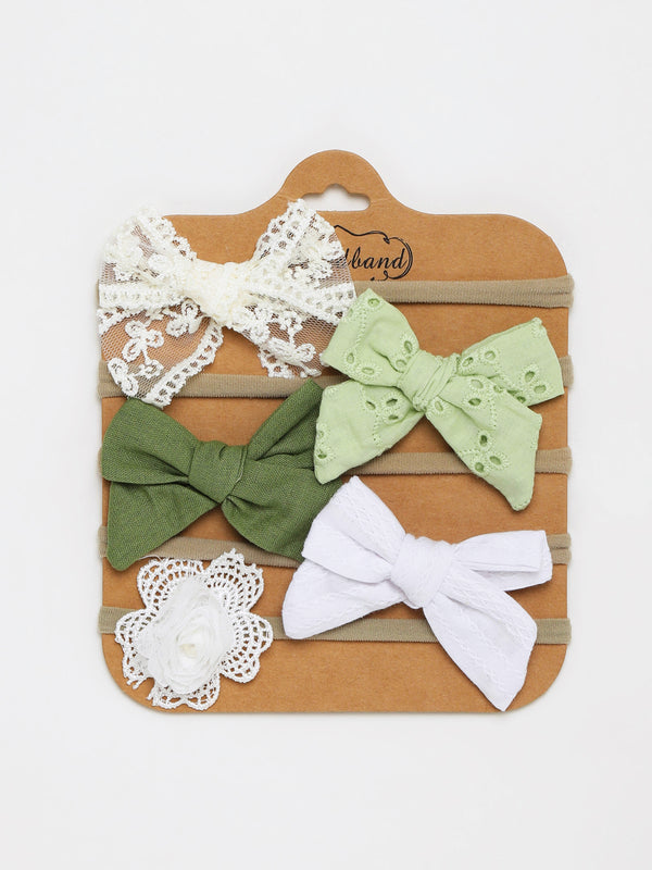 Baby Girls Headband Set – Pack of 5 Designs