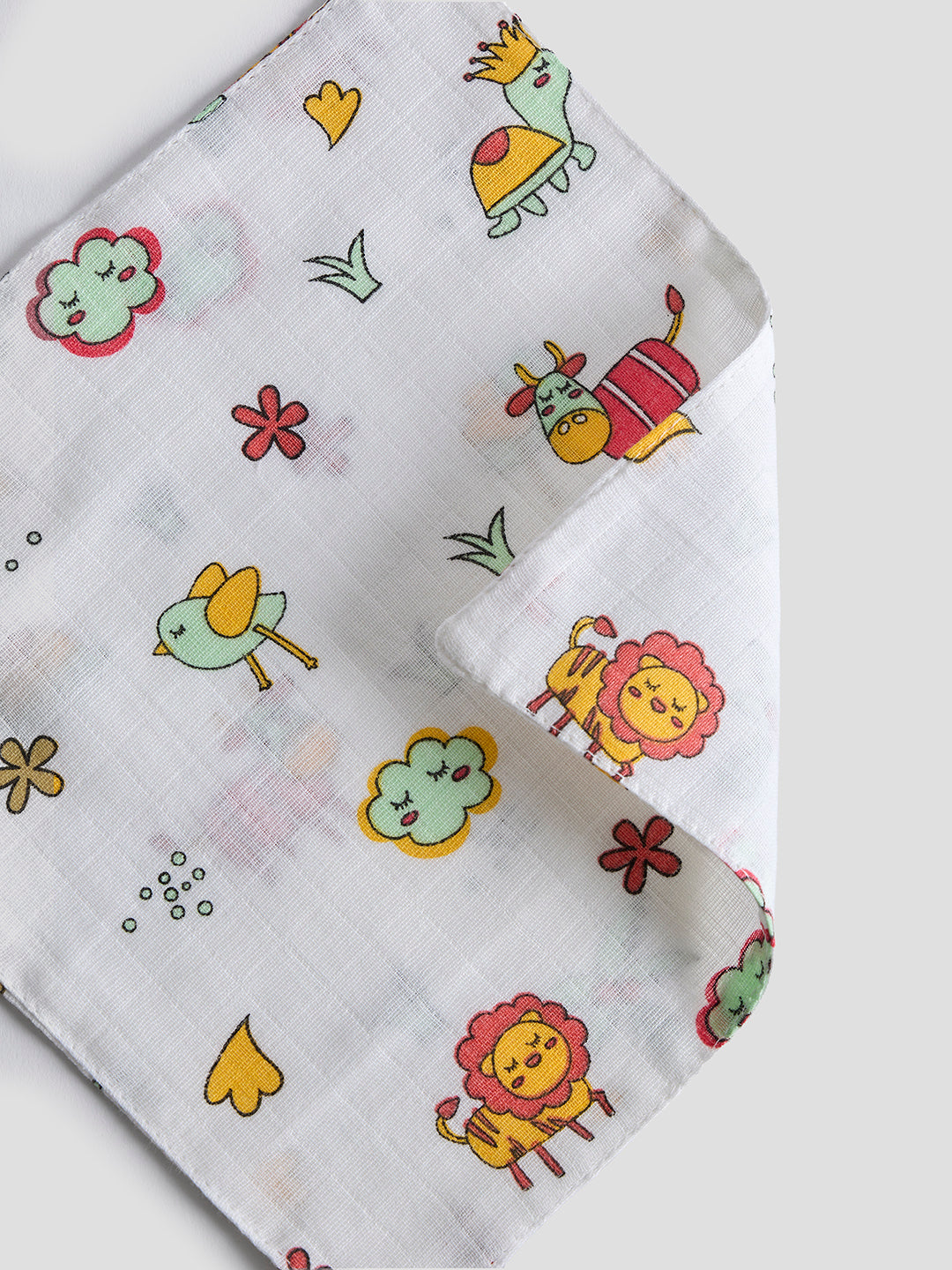 Soft Cotton Infant Wash Towels – Pack of 5 |Gentle & Absorbent for Baby’s Delicate Skin