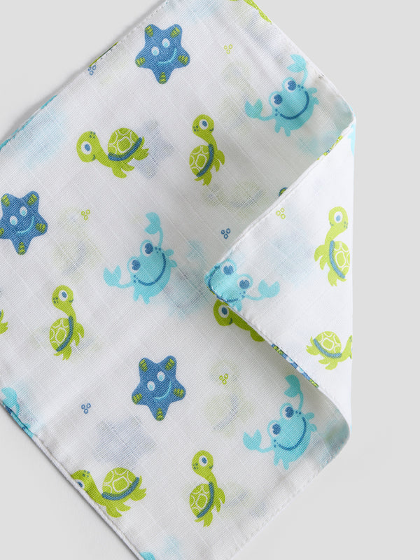 Soft Cotton Infant Wash Towels – Pack of 5 |Gentle & Absorbent for Baby’s Delicate Skin