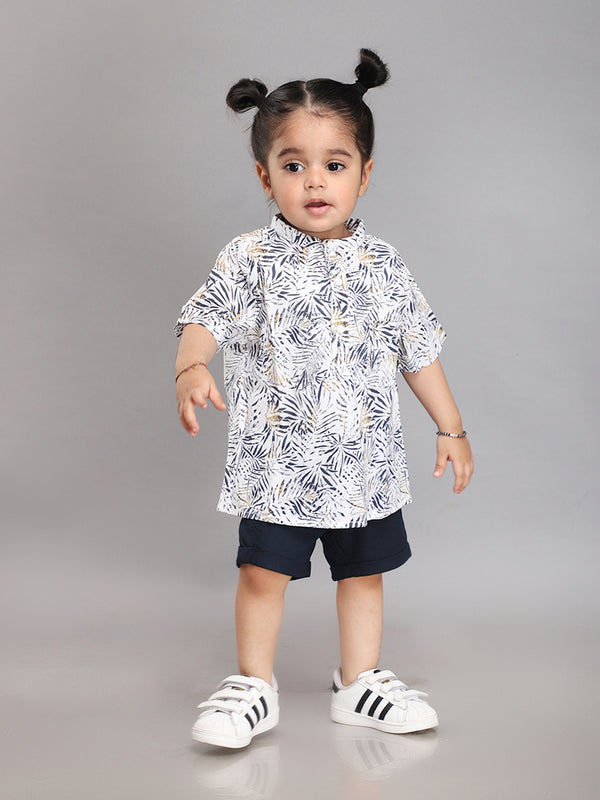 Tropical Print Clothing Set