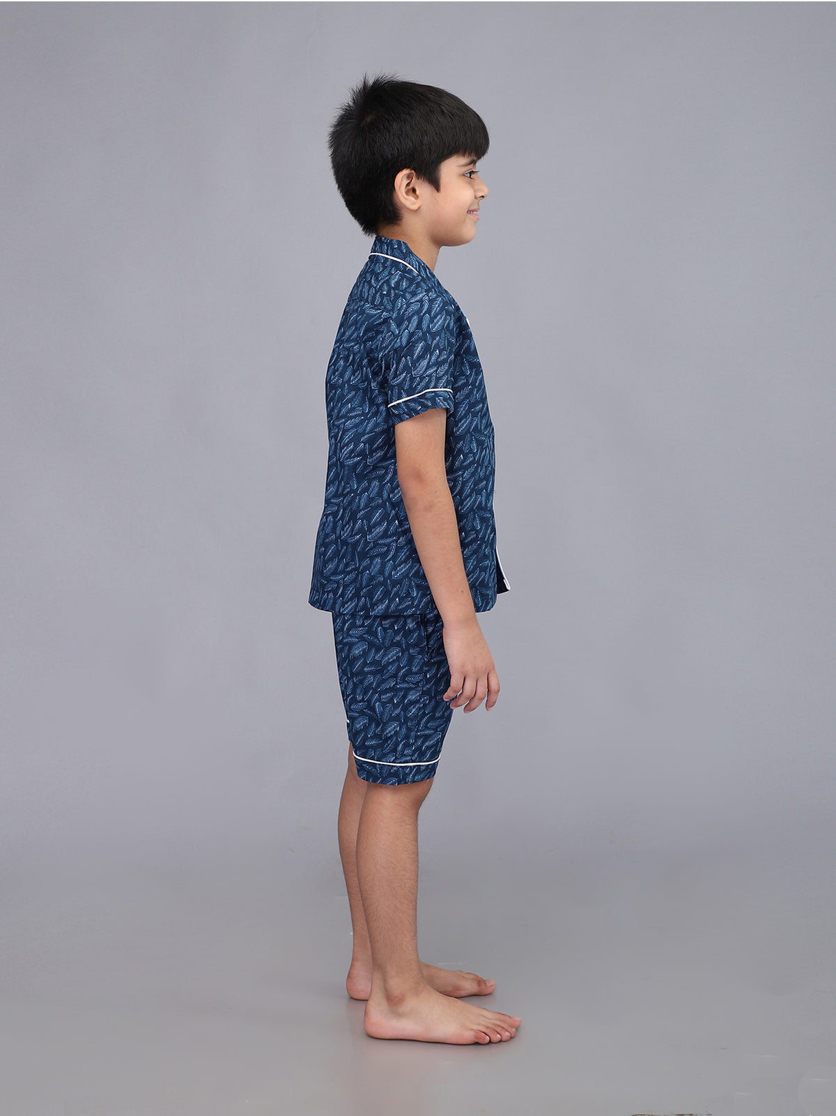 Pijamas de manga corta estampados para niños