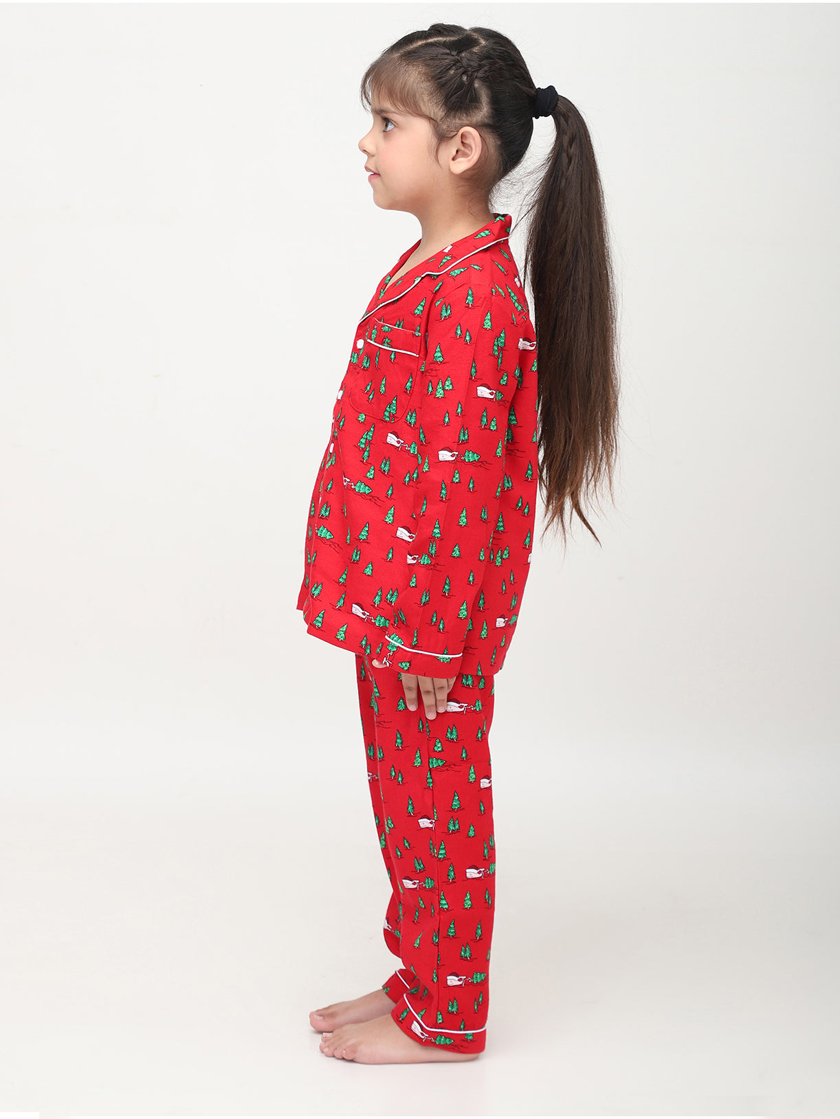 Christmas Printed PJ Set Girls and Boys