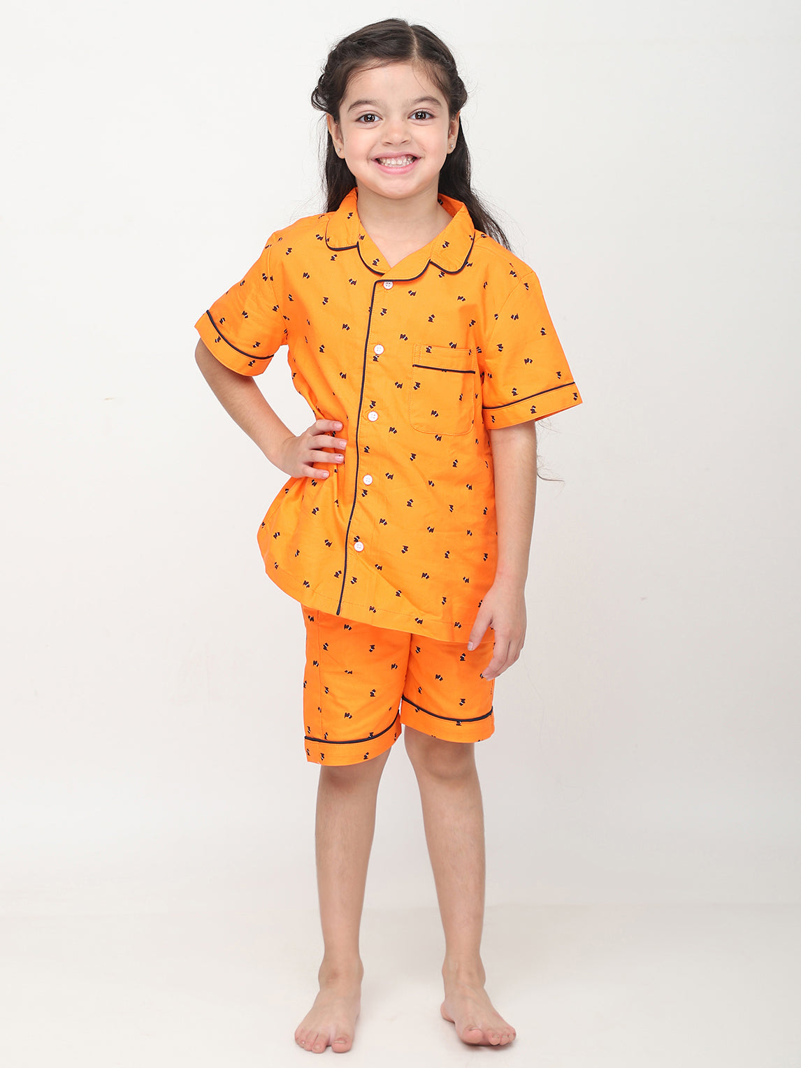 Fun Print Nightsuit For Girls and Boys