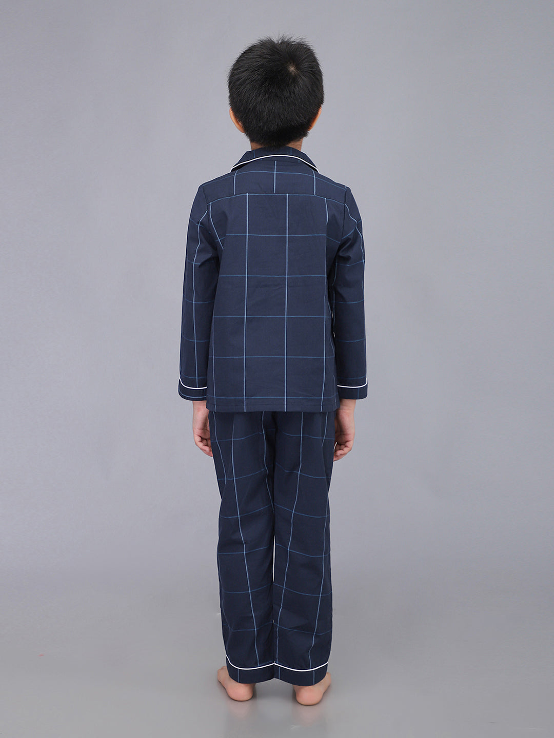 Boys Printed Full Sleeves Night Suit