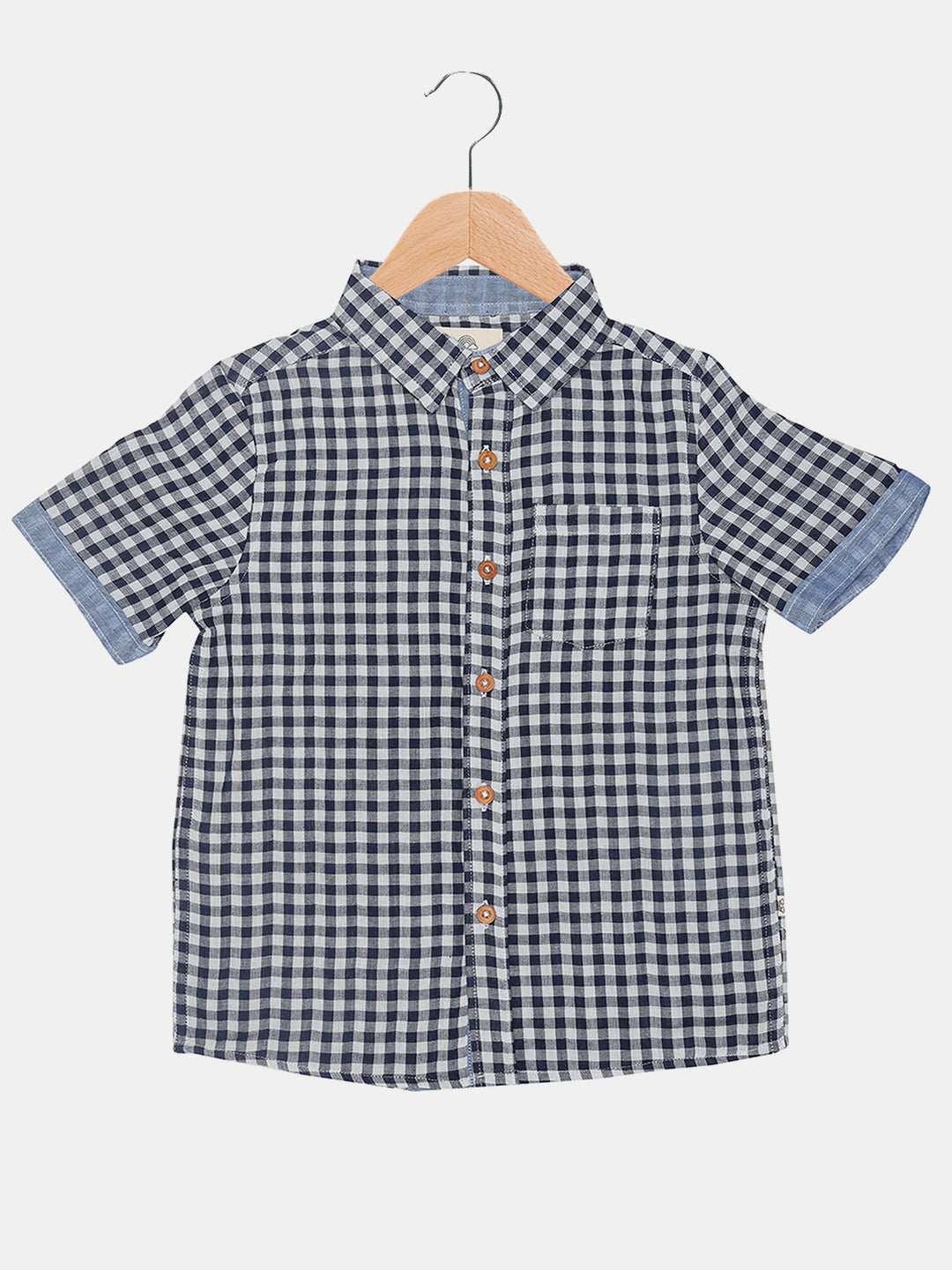 Black & White Gingham Shirt