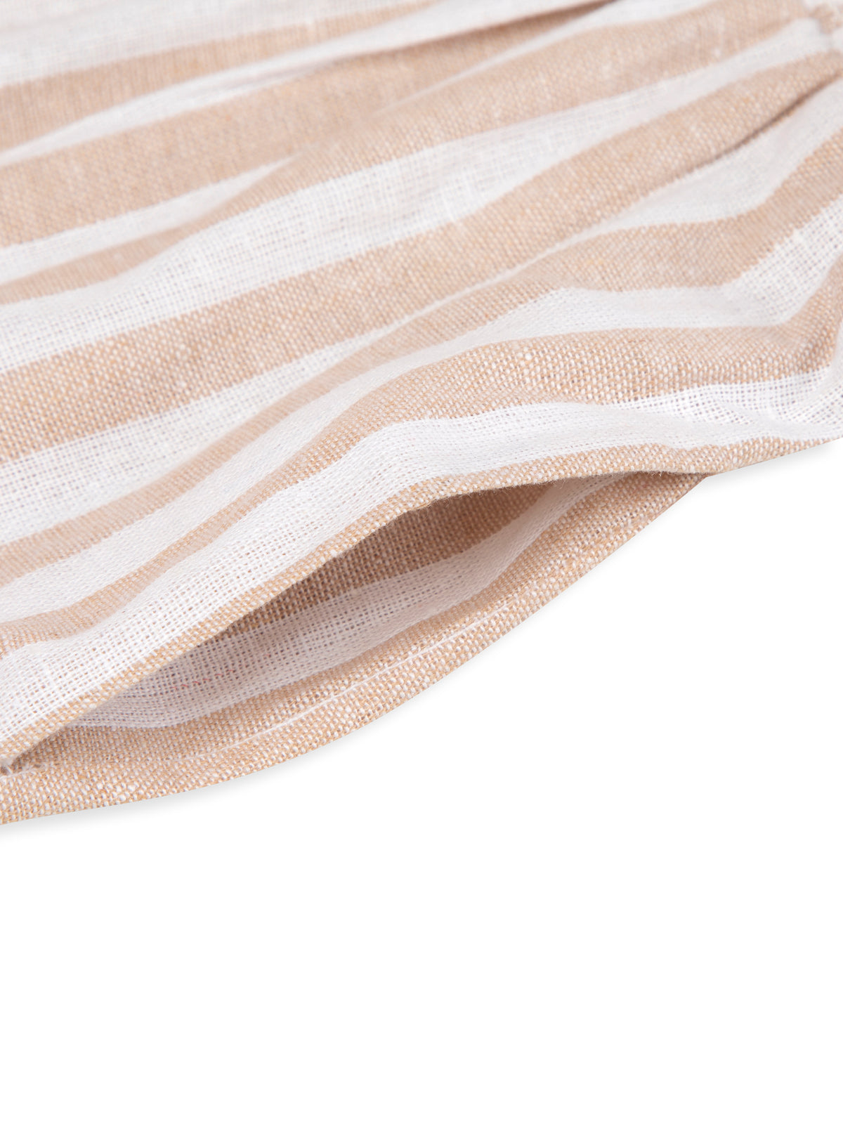Jumpsuit for Girls in Beige Stripes