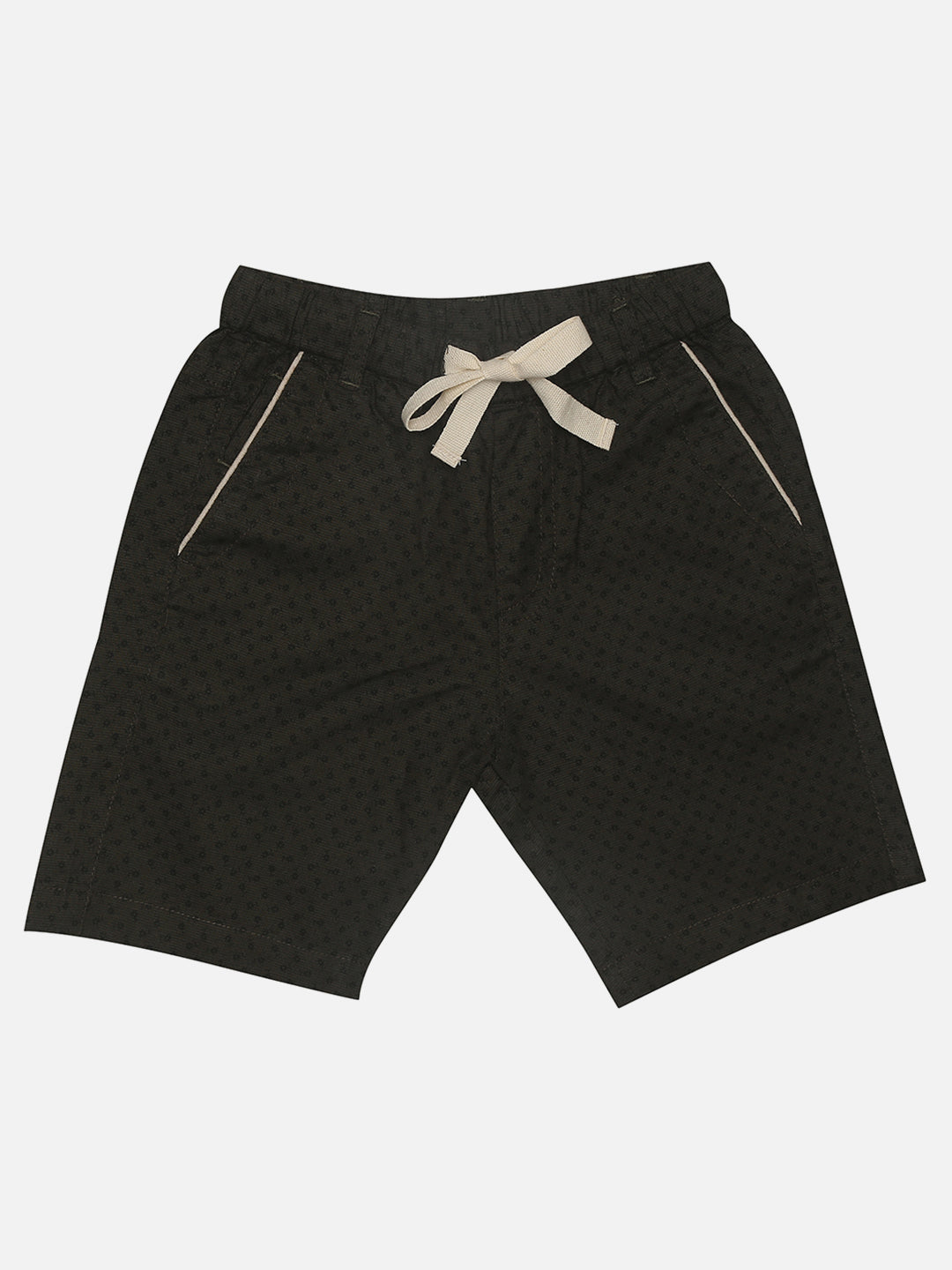 Linen Shorts-Olive