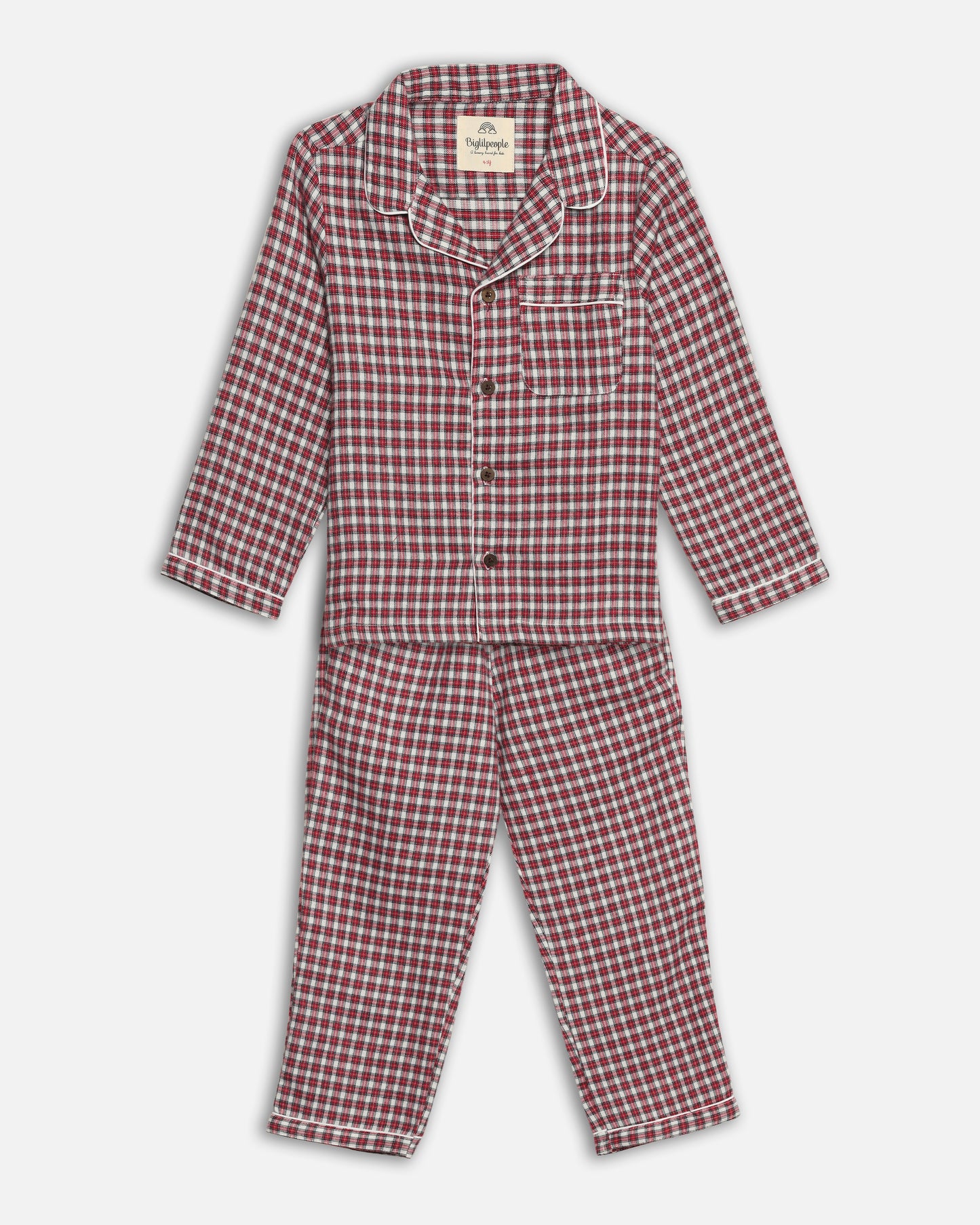 Red & White Gingham sets for Boys & Girls