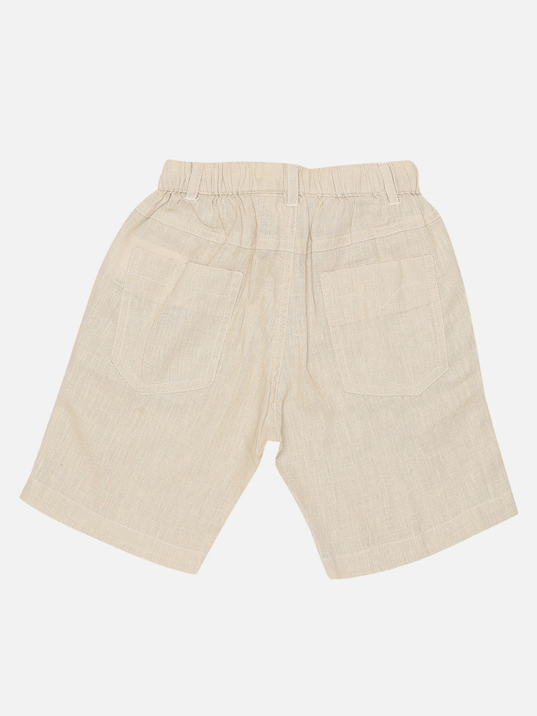 Linen Shorts-Beige