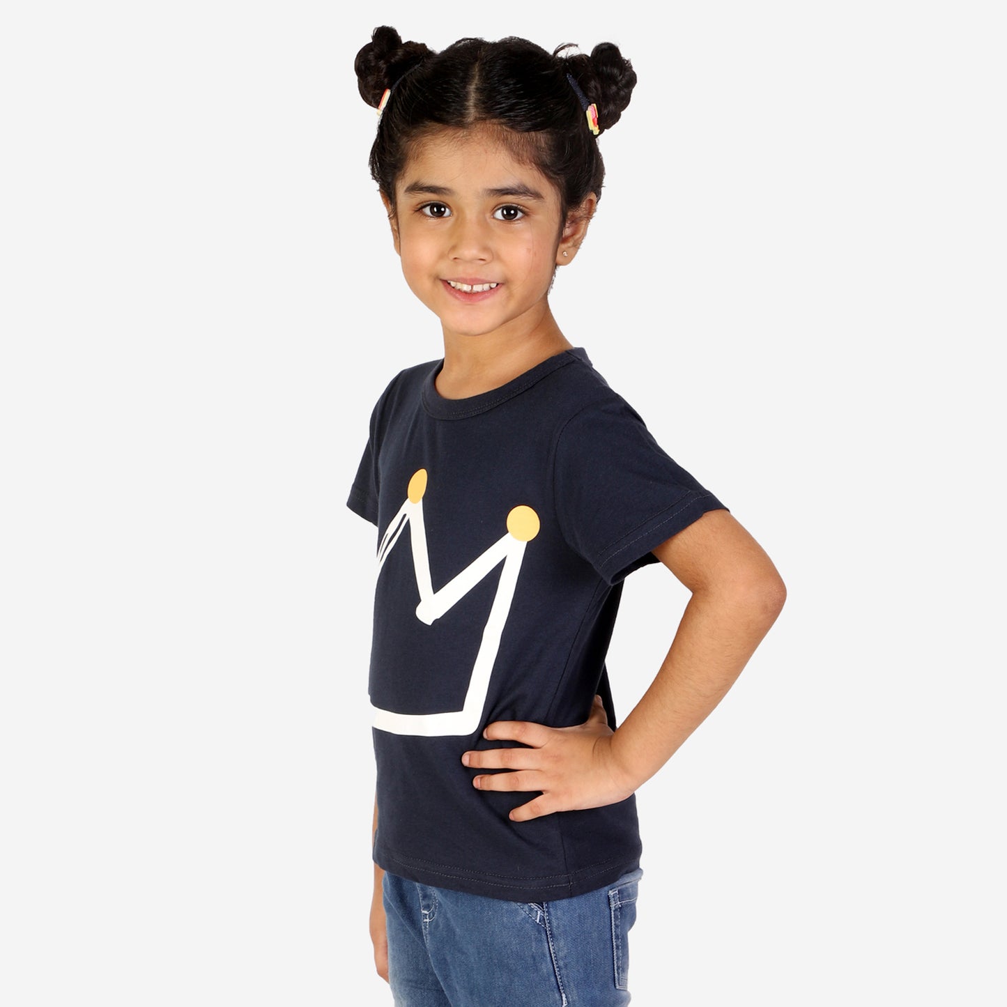 Princess Crown Print TShirt for Girls