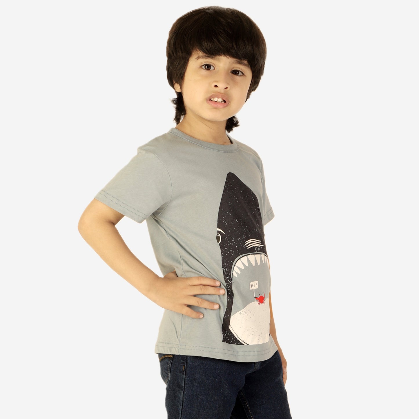 Fun Shark Print TShirt for Boys