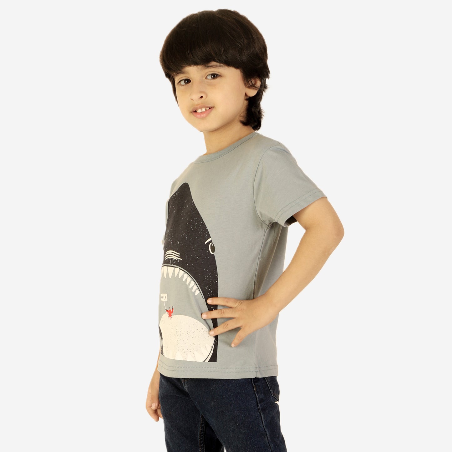 Fun Shark Print TShirt for Boys